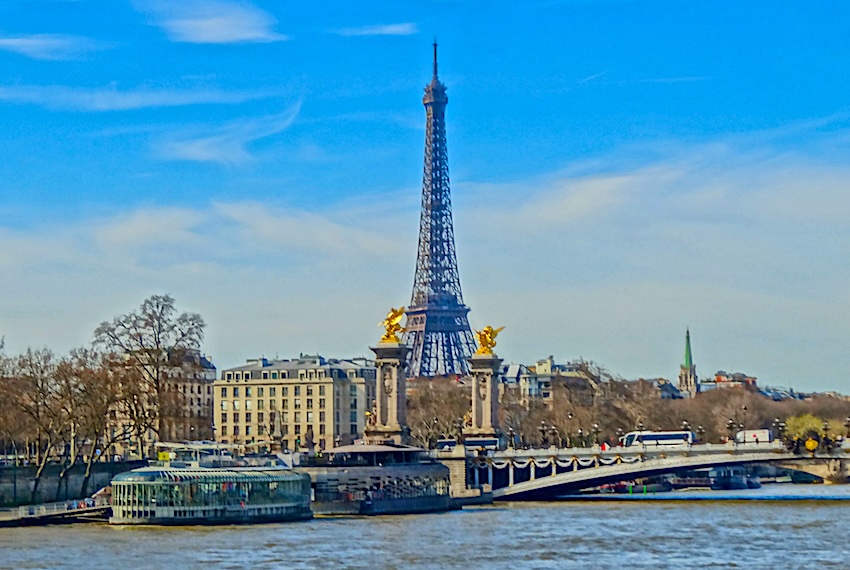 Eiffel Tower, Seine