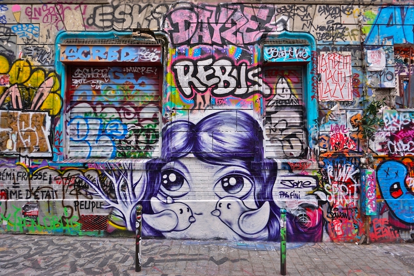 Graffiti in Paris