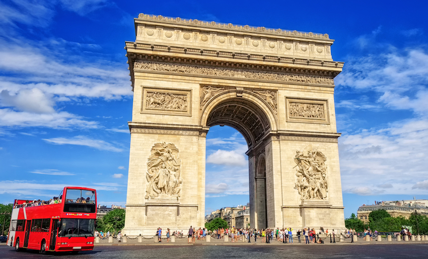 The Champs-Elysées