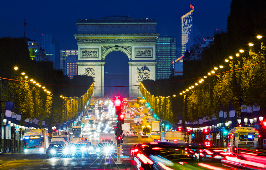 The Champs-Elysées