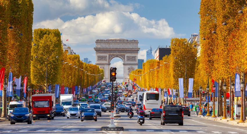 The Champs-Elysées