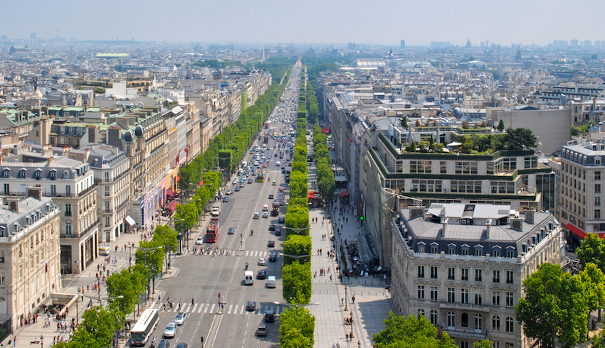 paris champs elysées