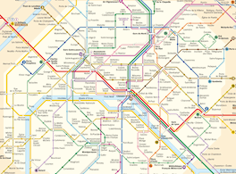 Paris Metro Map